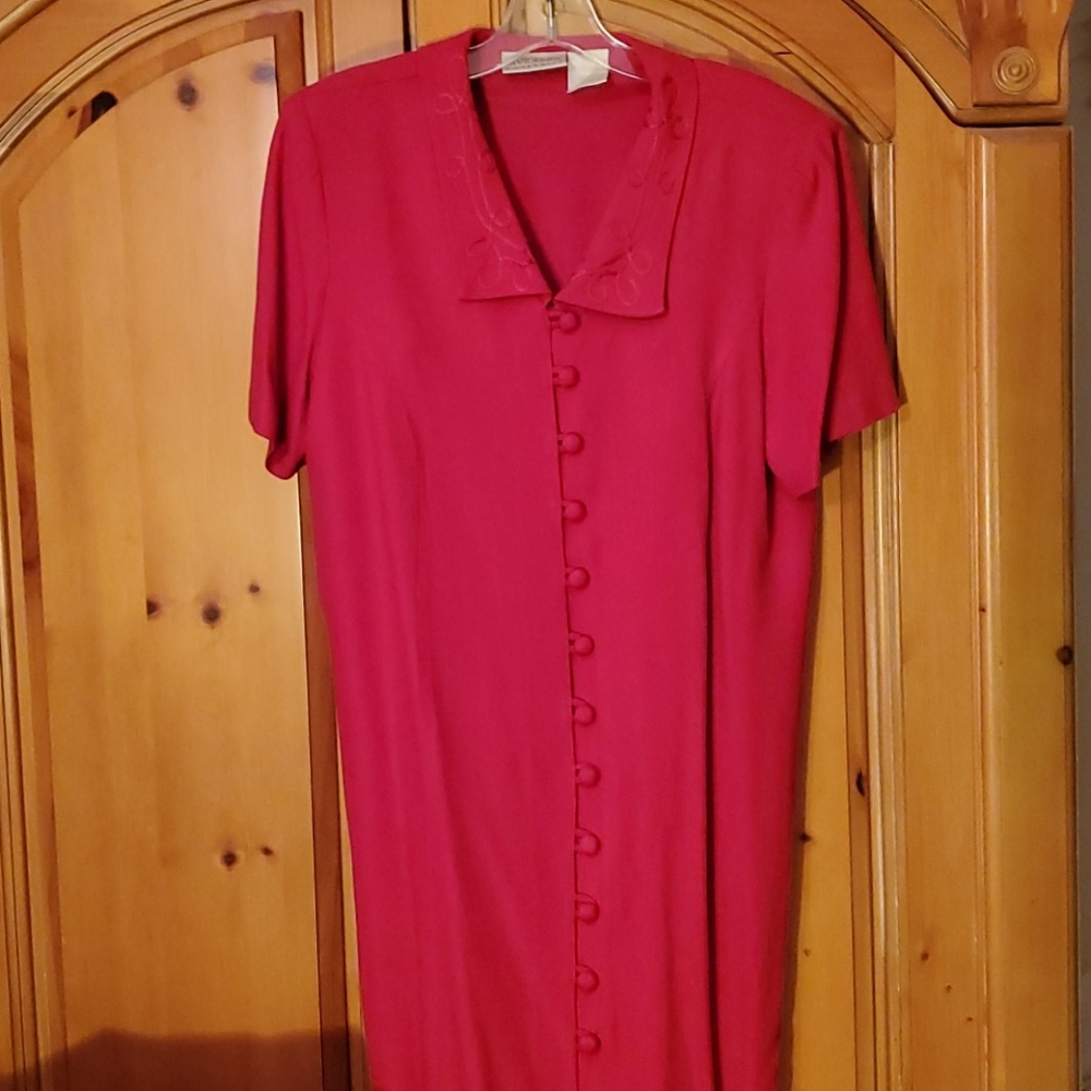 Maternity Dividends Maternity Gorgeous Holiday Red Maternity Dress